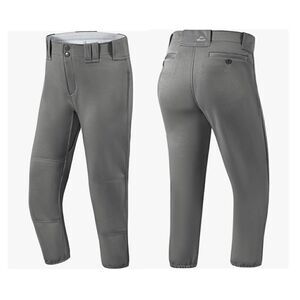 Willit Women's Softball Pants Belted Low Rise Fastpitch Pants